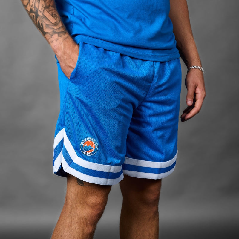 TTL Bamberg | Mesh-Basketball-Short Blau (Unisex)