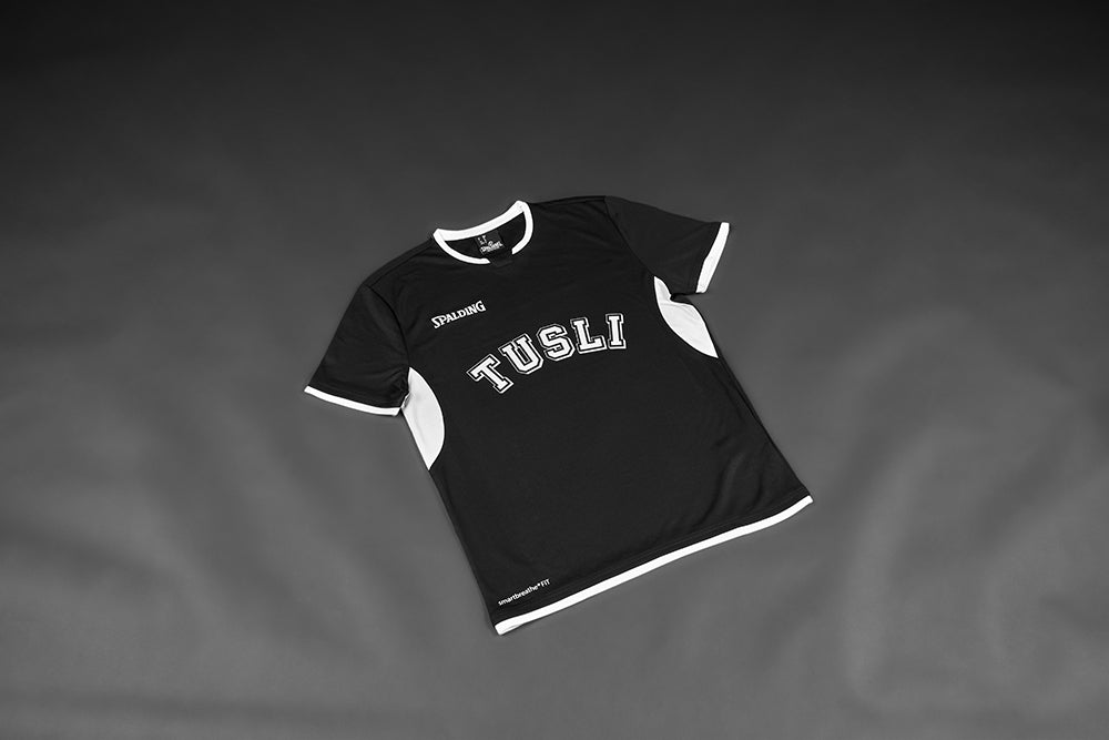 TUSLI Spalding Shootingshirt Senior schwarz/weiß